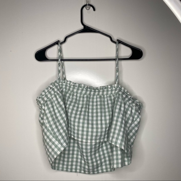Ivy + main gingham crop top - Picture 5 of 6